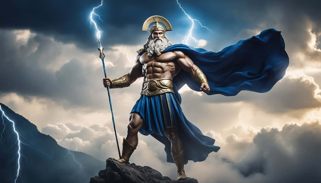 Zeus Greek Godof Thunder Wallpaper