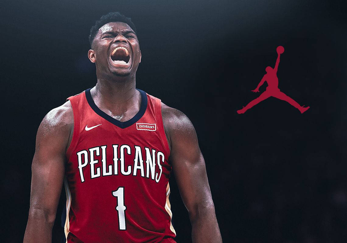 Zion Williamson Jordan Brand Wallpaper