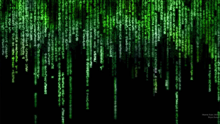 1) Step Into A Neon World Of The Matrix Wallpaper