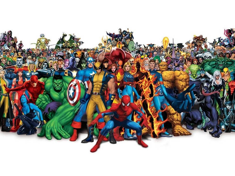 1. Unleashing The Power Of Marvel Comics Wallpaper