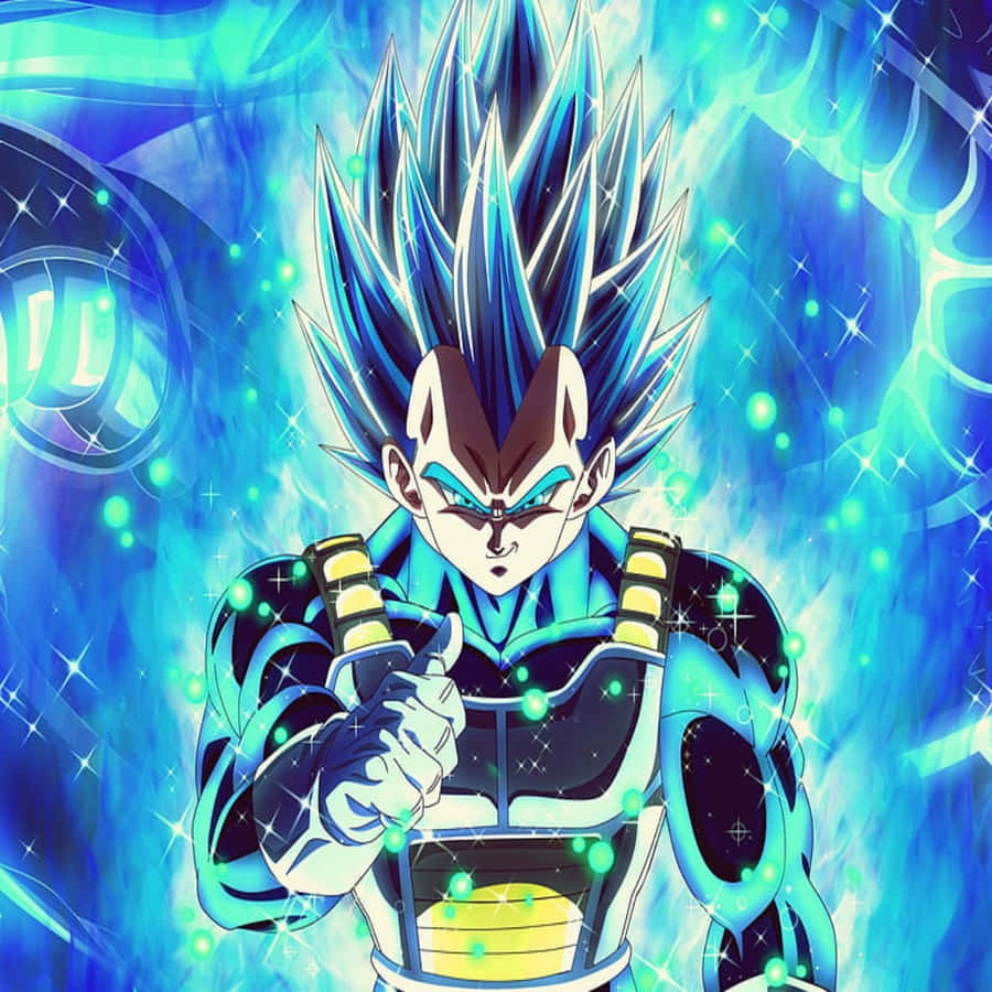 1080x1080 Vegeta Blue Super Saiyan Evolved Transformation Wallpaper