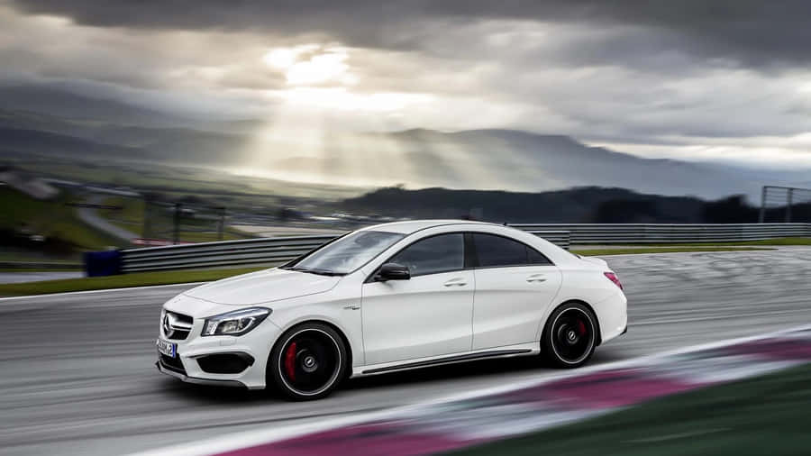 2019 Mercedes Benz Cla-class - Sleek And Luxurious Wallpaper