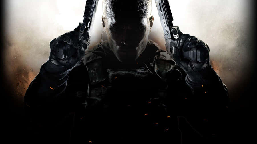 2560 X 1440 Black Ops 2 Gunman Wallpaper