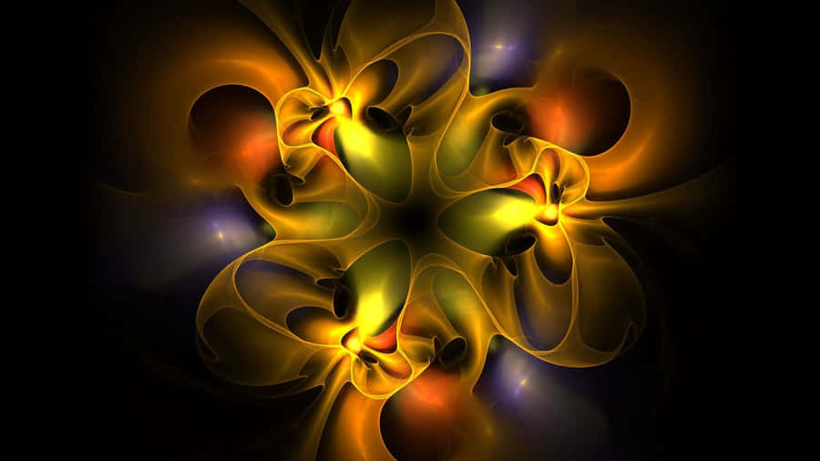 3d Abstract Art With Several Colors Wallpaper