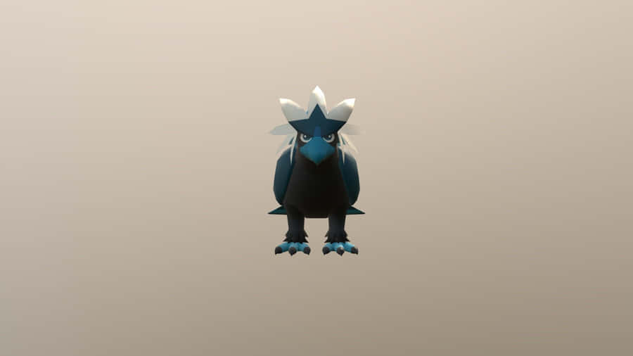 3d Braviary Front View Wallpaper