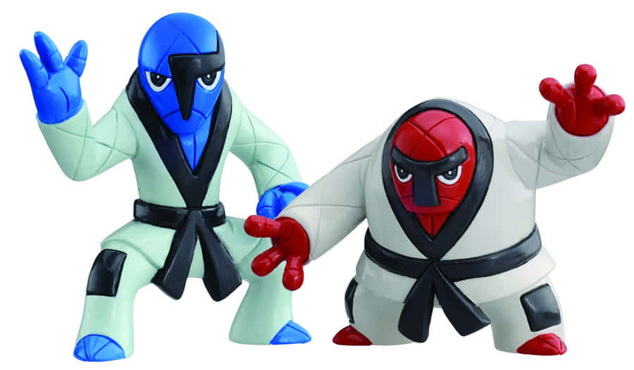 3d Figures Of Throh And Sawk Wallpaper