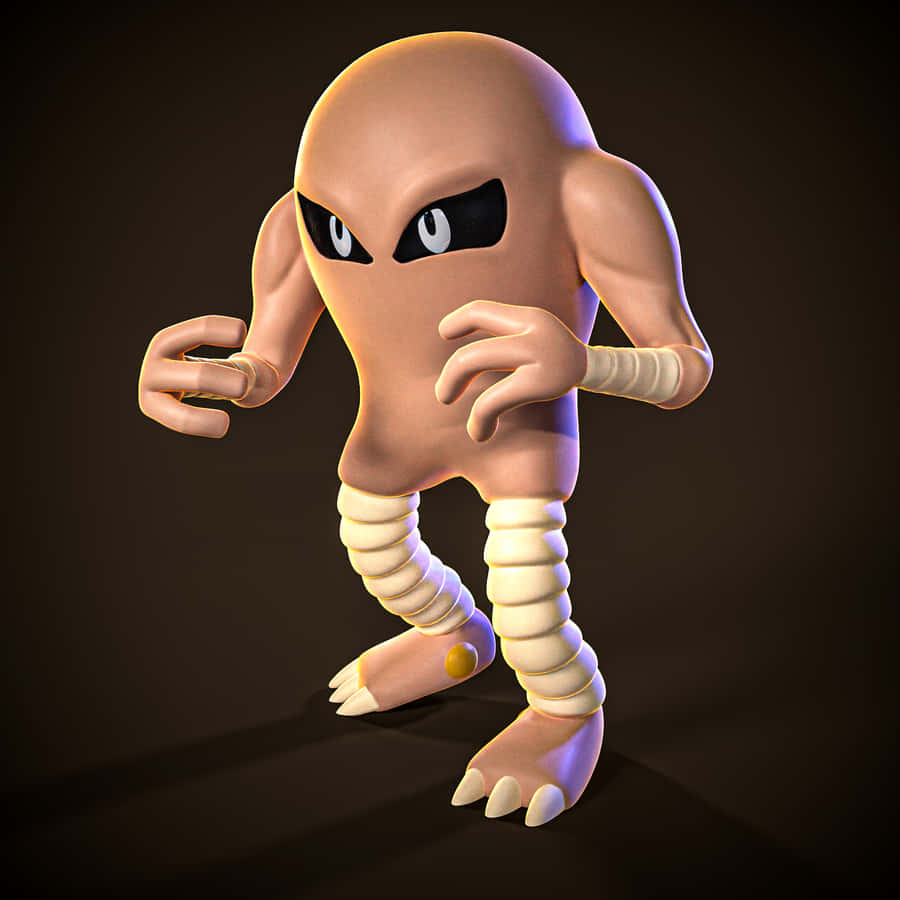 3d Hitmonlee Wallpaper
