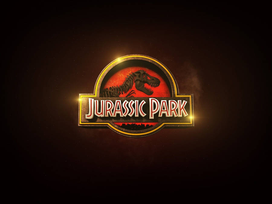 3d Jurassic Park Logo Wallpaper