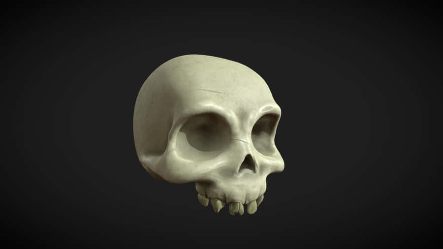 3d Skull – Power And Mystery In High Definition Wallpaper