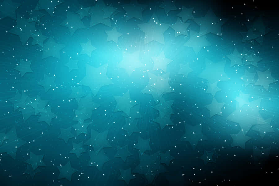 3d Star Illustration In A Glowing Space Background Wallpaper