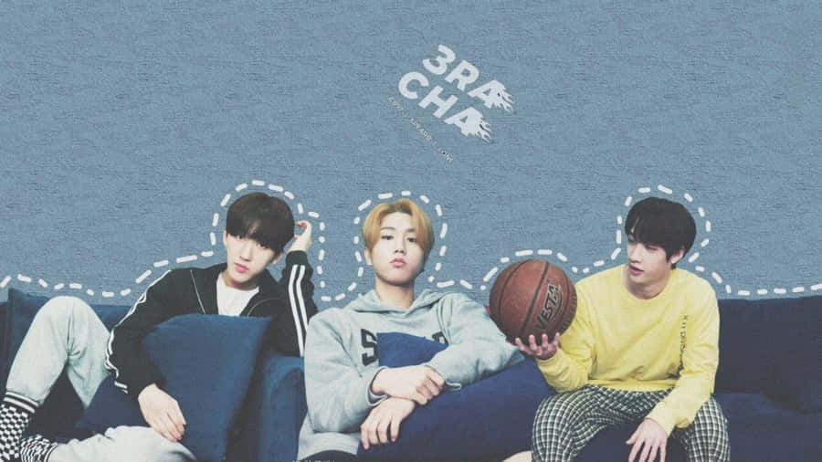 3racha Group Photo Wallpaper