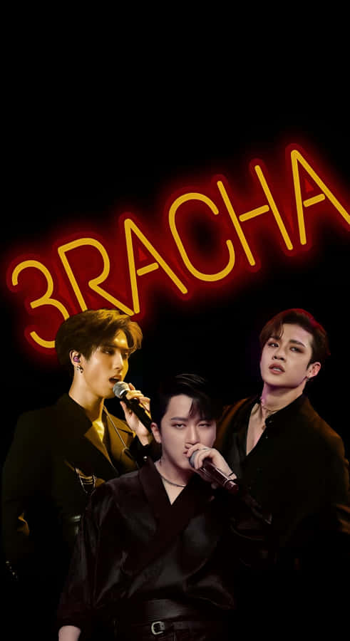 3racha Kpop Trio Performance Wallpaper