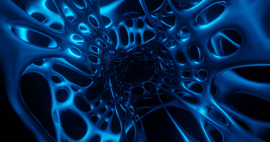 4d Ultra Hd Blue Nest Wallpaper