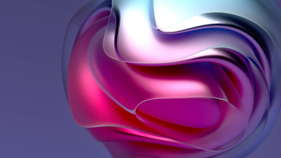 4d Ultra Hd Layered Glass Orb Wallpaper