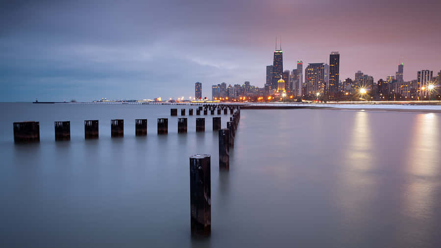 4k Ultra Hd Chicago, Illinois Wallpaper
