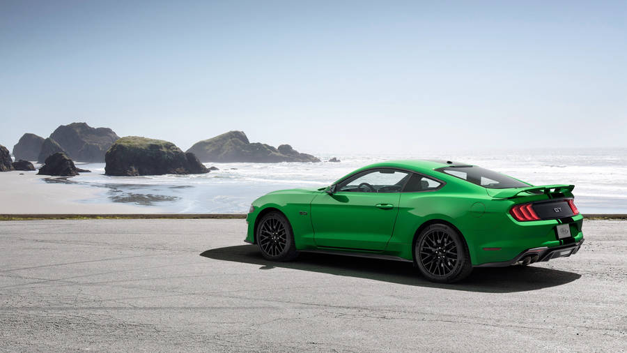 4k Ultra Hd Mustang Green Car Wallpaper