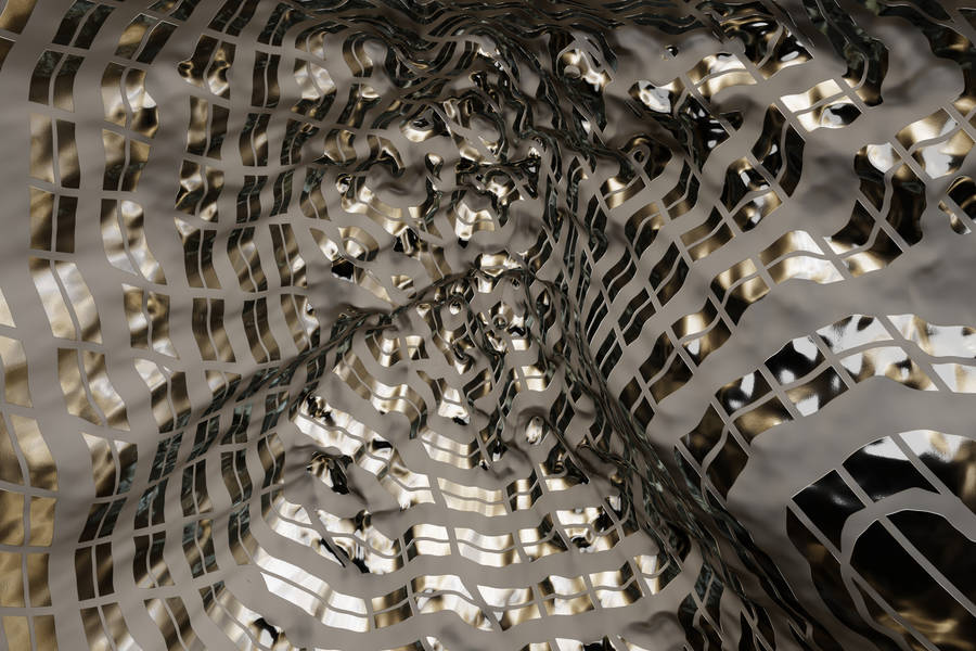 4k Vector Metallic Wallpaper