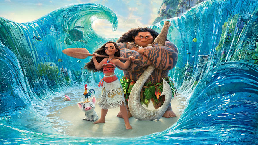 8k 7680x4320 Ultra Hd Resolution Desktop Moana Wallpaper