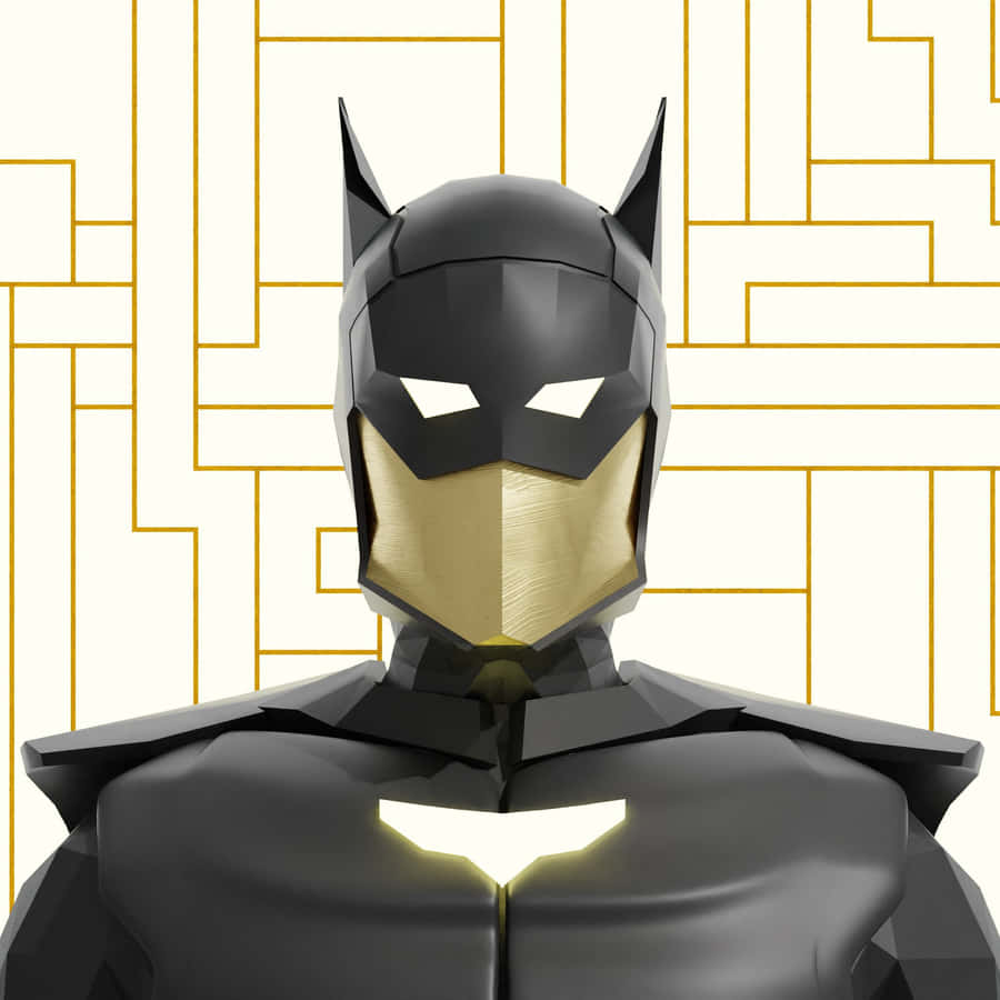 A Batwing Soaring Through The Night Sky Wallpaper