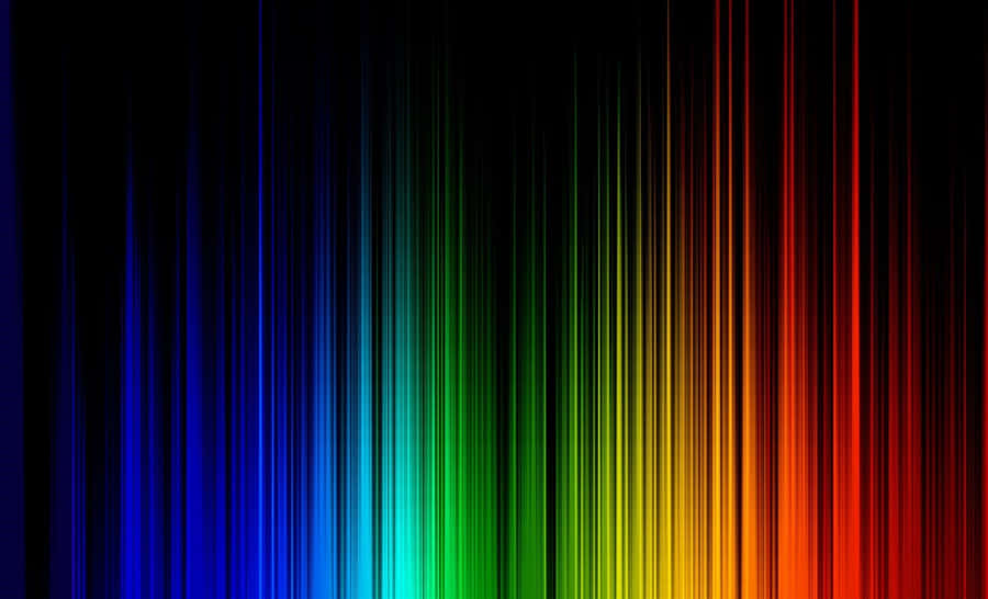 A Beautiful Black Rainbow Encircles The Sun. Wallpaper