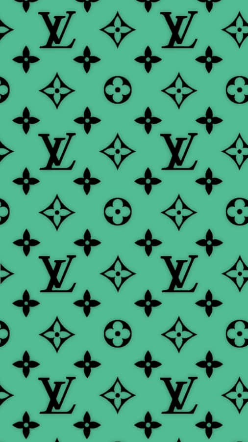 A Beautiful Louis Vuitton Pattern In All Its Detail Wallpaper