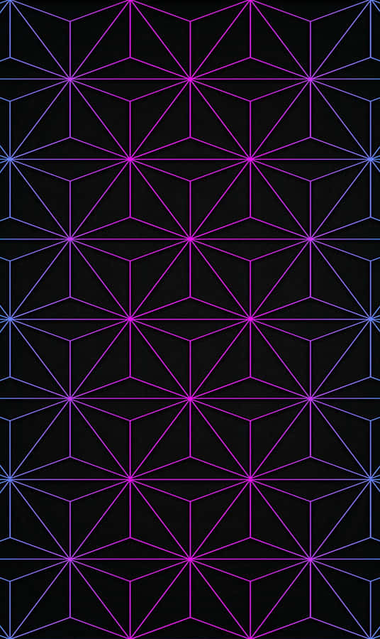 A Beautiful Night's Sky With A Crescent Moon And Stars Wallpaper