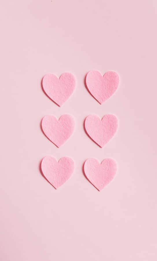 A Beautiful Soft-color Combination Of Pink And White Wallpaper