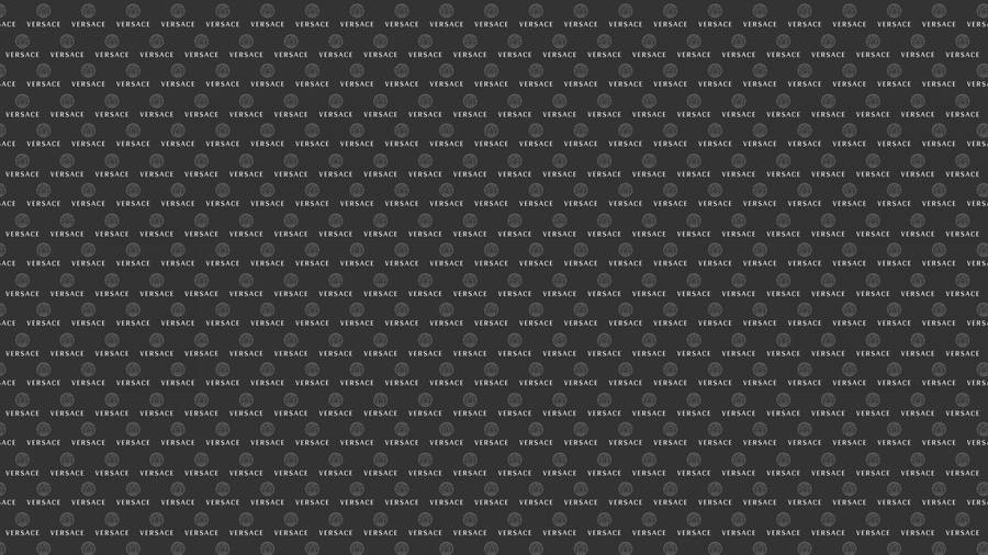 A Black And White Pattern With A Black Background Wallpaper