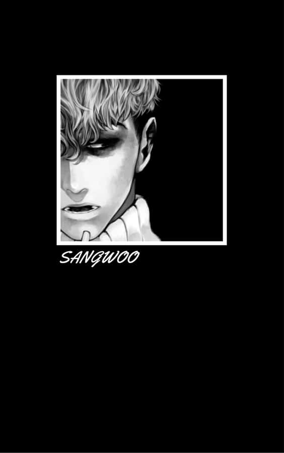 A Black And White Photo Of A Man With A Hat On Wallpaper