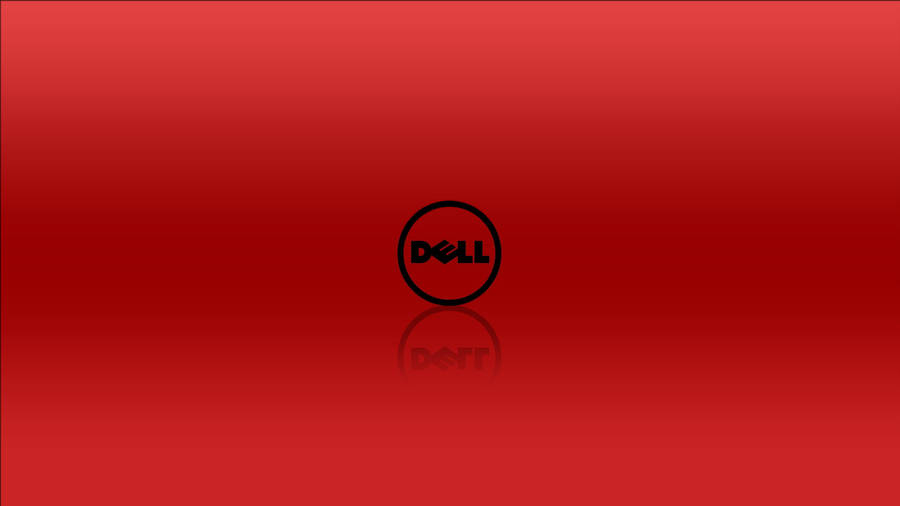 A Black Dell Hd Logo Wallpaper
