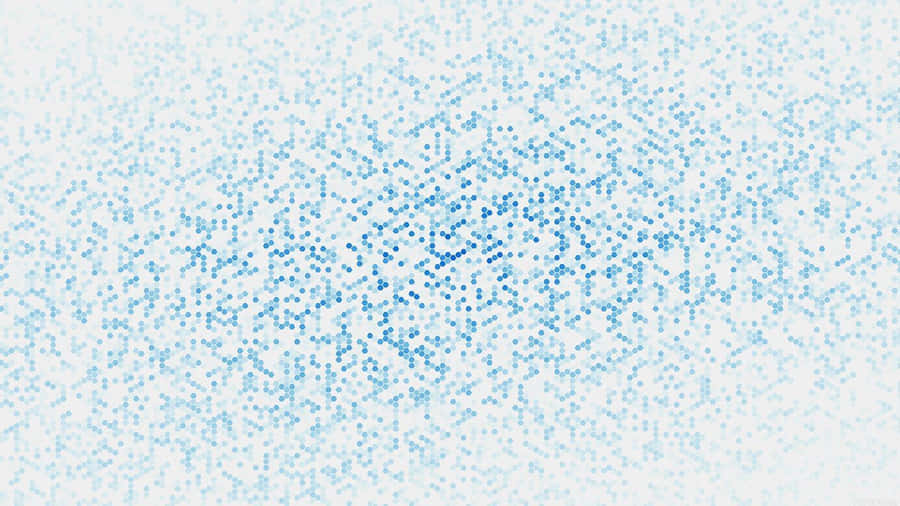 A Blue And White Drawing With Dots On It Wallpaper