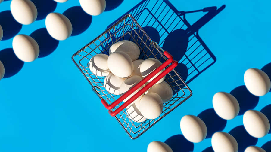 A Bowl Of Egg Whites Wallpaper