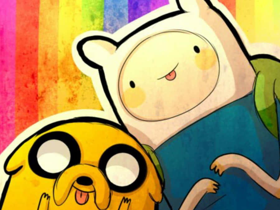 A Bright, Colorful Beach Scene Wallpaper