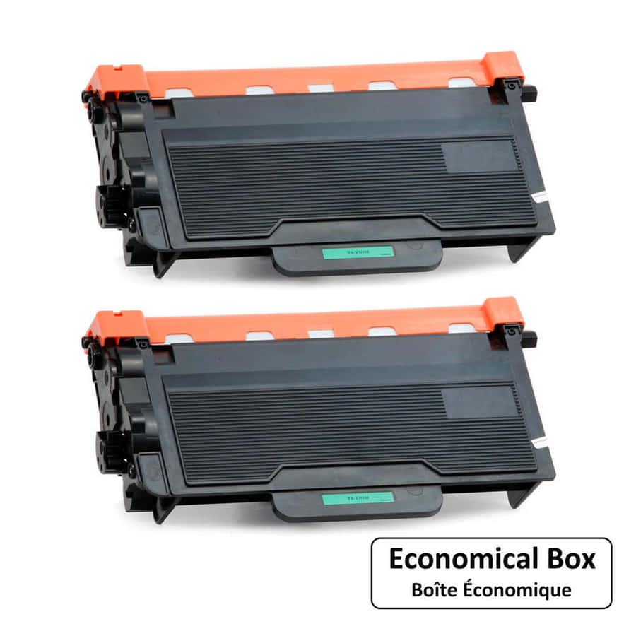 A Bright Red Drum Toner Cartridge Wallpaper