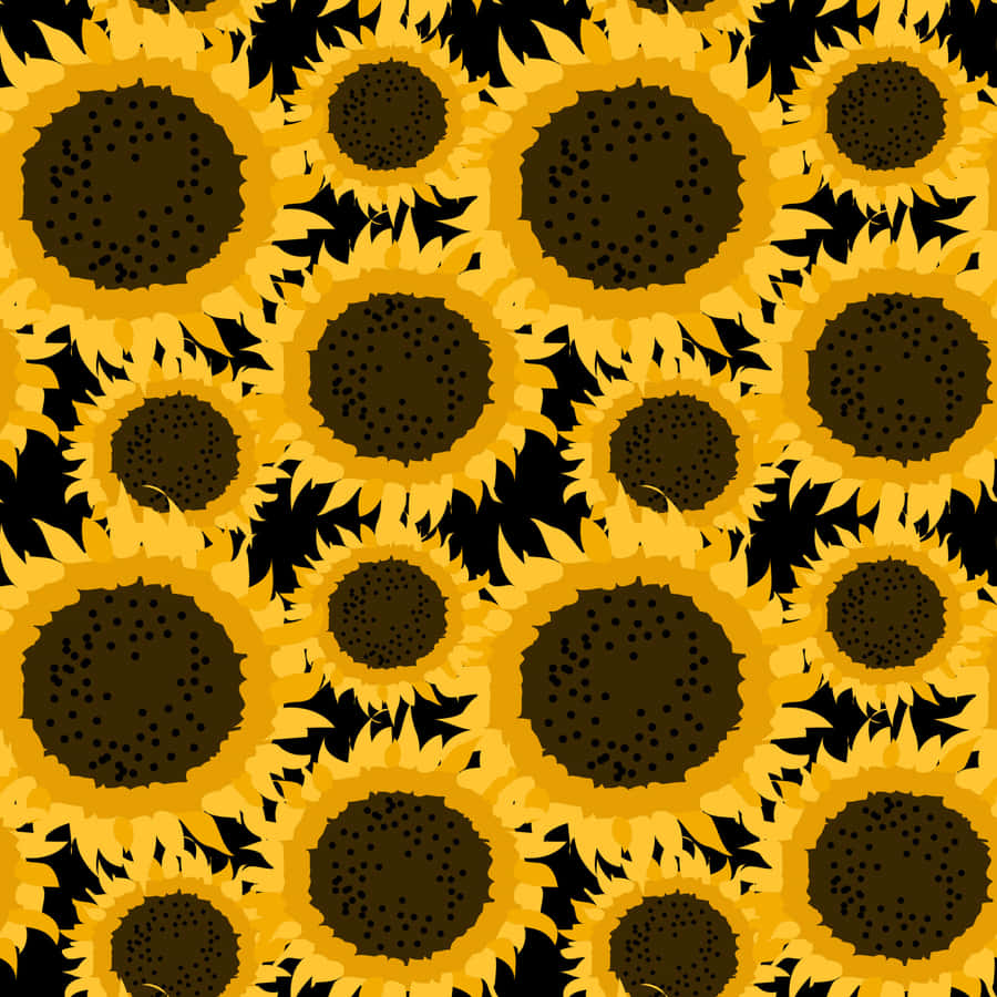 A Bright Yellow Sunflower Brings Summer Joy Wallpaper