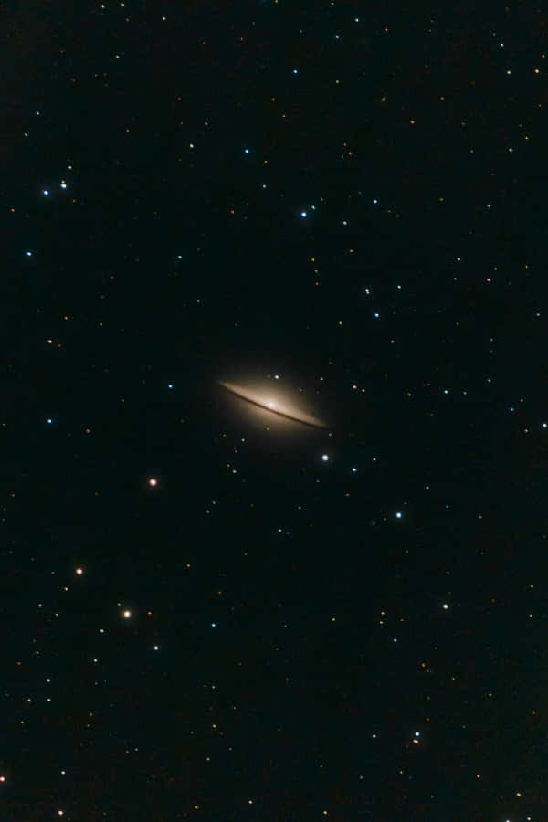 A Brilliant View Of The Majestic Sombrero Galaxy Wallpaper