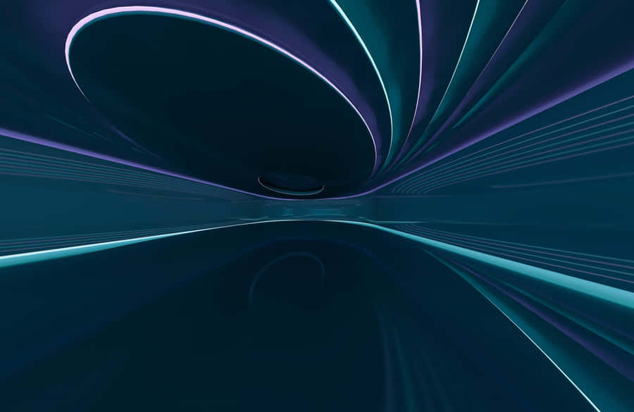 A Calming Sunrise Over A Lake In The Countryside Wallpaper