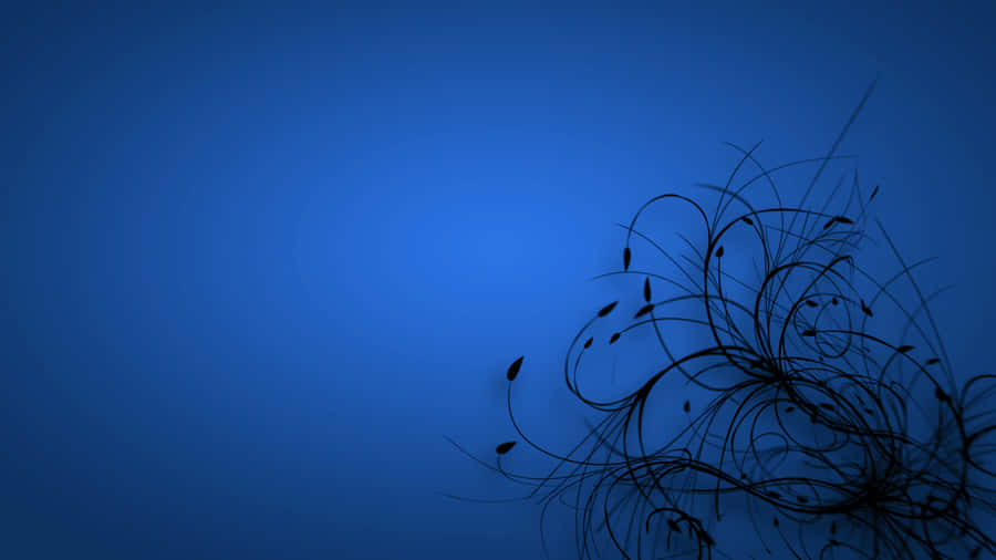 A Captivating Sapphire Blue Wallpaper Wallpaper