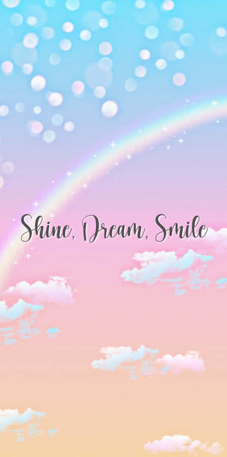 A Cheerful Palate Of Pastel Colors In The Form Of Wallpaper Wallpaper