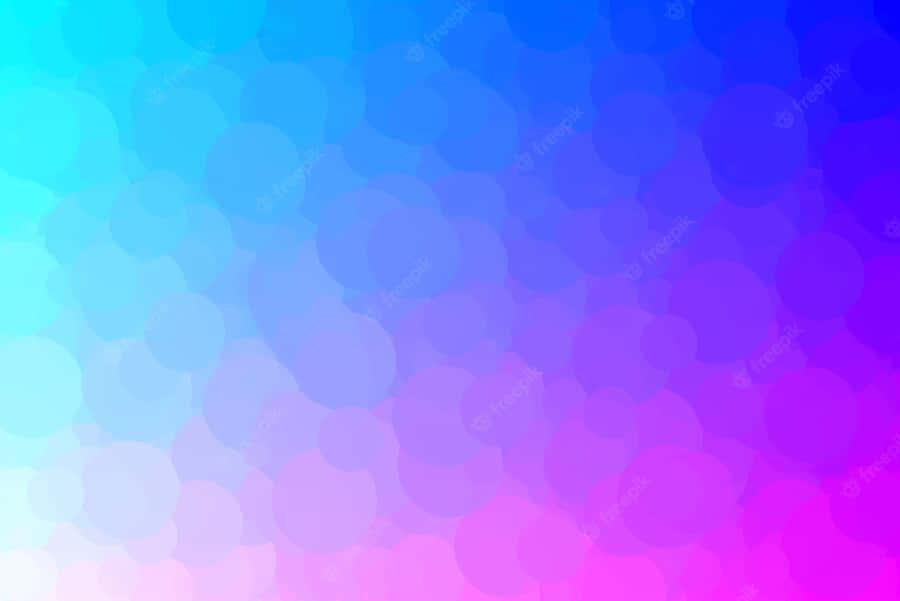 A Colorful Abstract Background With Blue, Pink And Purple Circles Wallpaper