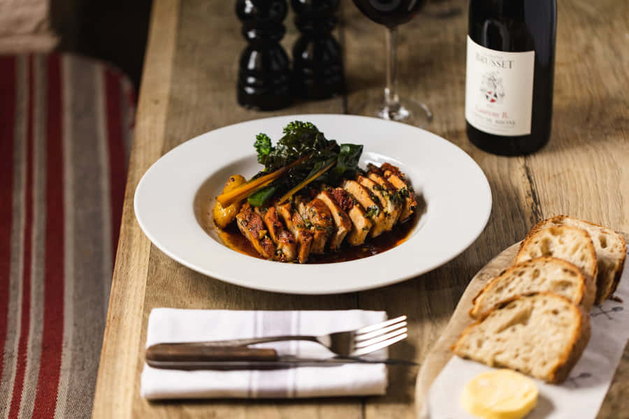 A Colorful Array Of Nutritious Ingredients Wallpaper