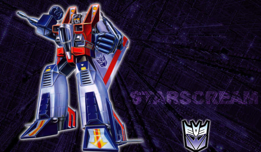 A Colorful Cartoon Robot Smiling And Waving Wallpaper