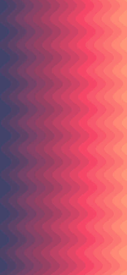 A Colorful Zigzag Pattern With Pink, Orange And Blue Colors Wallpaper