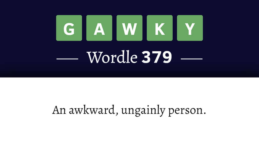 A Creative Representation Of The Word 