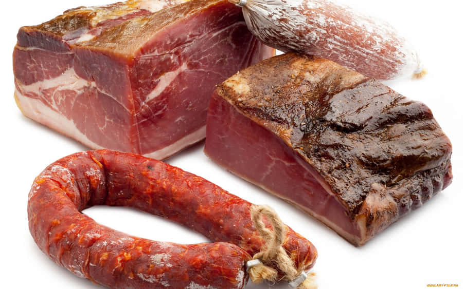 A Delicious Portion Of Fresh Red Meat Wallpaper