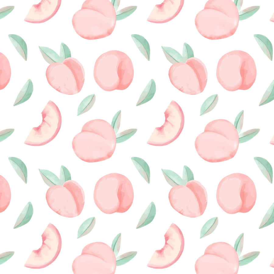 A Deliciously Ripe Peach, Just Begging To Be Picked! Wallpaper
