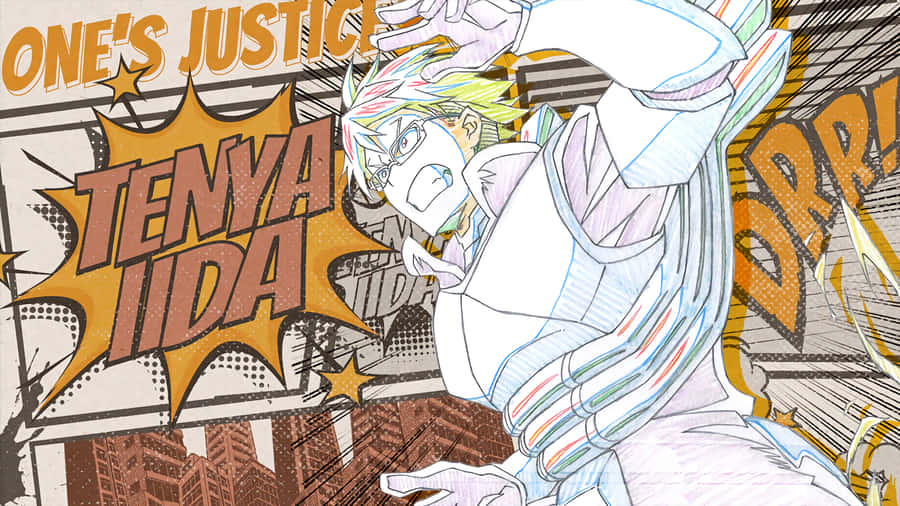 A Determined Warrior - Tenya Iida Wallpaper