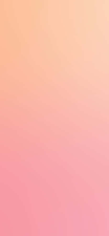 A Dreamy Pastel Peach Aesthetic Wallpaper