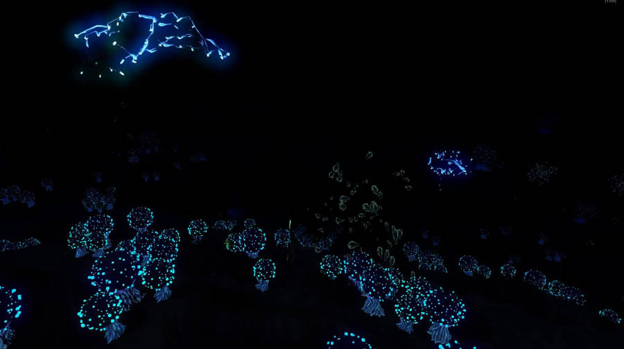 A Durable Bulb Bush In The Safe Shallows Zone Of Subnautica Wallpaper
