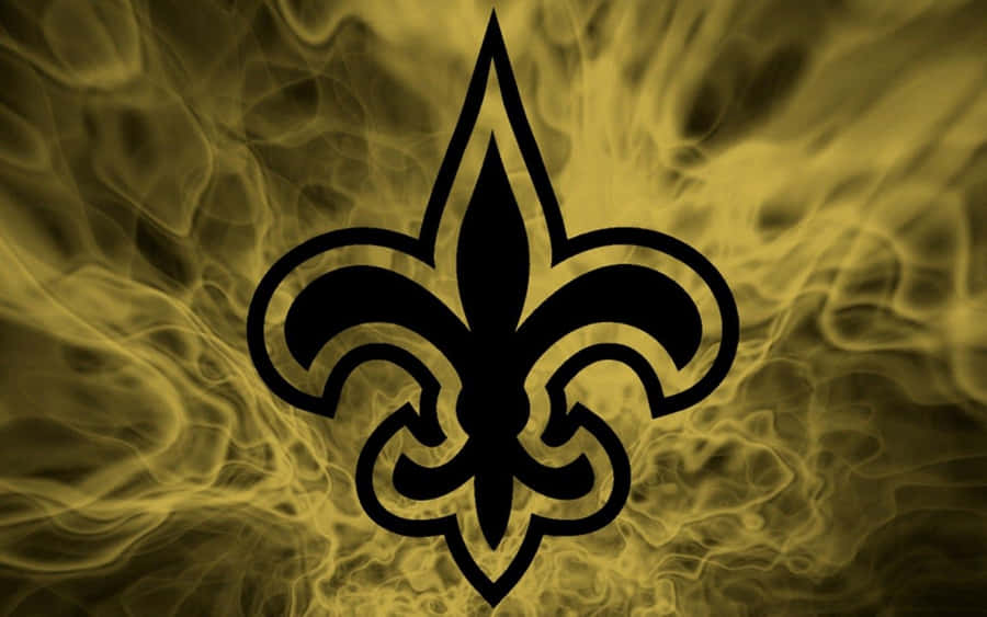 A Fan Celebrates The New Orleans Saints Victory. Wallpaper